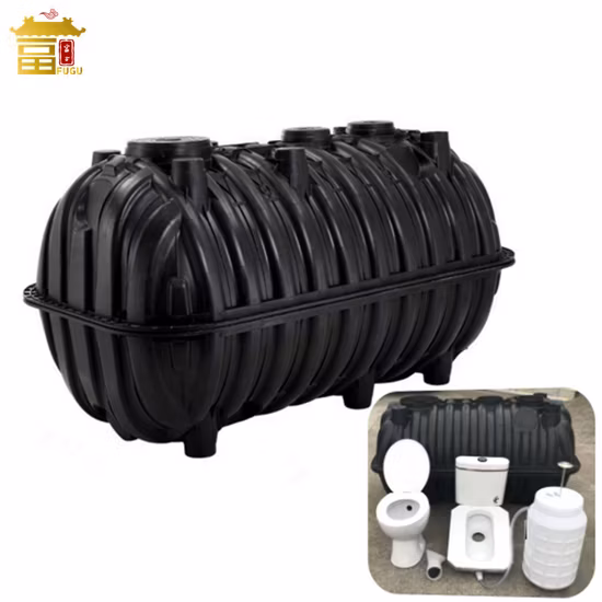 Hot Sale Sewage Treatment PE Plastic Portable Septic Tank