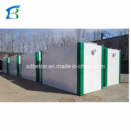 Oxygenation Aeration Integrated Sewage Treatment Tank