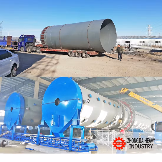China Active Lime Making Rotary Kiln Machine with Large Capacity