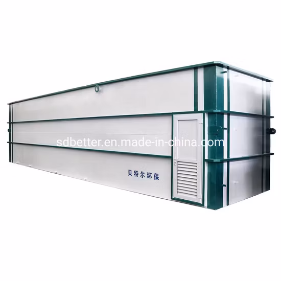 Oxygenation Aeration Integrated Sewage Treatment Tank